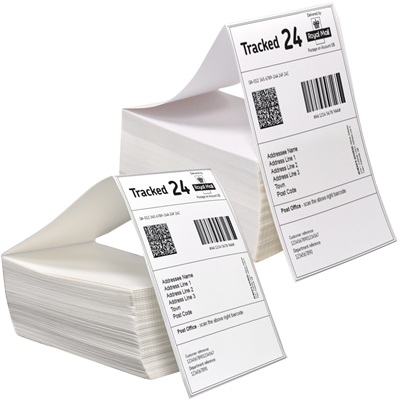 Labels - Thermal Fanfold Labels
